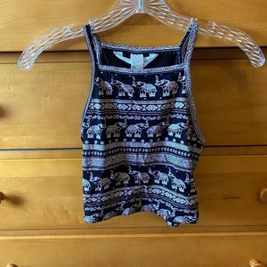 H&M Coachella Small Crop Top